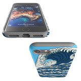 For Apple iPhone SE 5G (2022)/SE (2020)/8/7 Case, Protective Back Cover, Japanese Wave | iCoverLover Australia