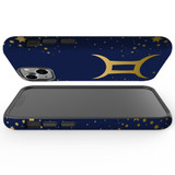For iPhone 13 mini Case, Protective Back Cover, Gemini Sign | iCoverLover Australia