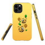 For iPhone 12 Pro Max Case, Protective Back Cover, Honey Bees | iCoverLover Australia