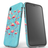 For iPhone XR Case, Protective Back Cover, Flamingoes | iCoverLover Australia