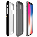 For iPhone XR Case, Protective Back Cover, Embellished Letter V | iCoverLover Australia