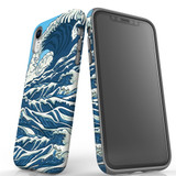 For iPhone XR Case, Protective Back Cover, Japanese Wave | iCoverLover Australia