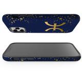 For iPhone 12 Pro Max Case, Protective Back Cover, Pisces Sign | iCoverLover Australia