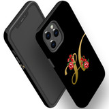 For iPhone 12/12 Pro Case, Protective Back Cover, Embellished Letter H | iCoverLover Australia