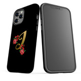 For iPhone 12 Pro Max Case, Protective Back Cover, Embellished Letter I | iCoverLover Australia