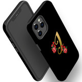 For iPhone 12 Pro Max Case, Protective Back Cover, Embellished Letter I | iCoverLover Australia