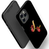 For iPhone 12 Pro Max Case, Protective Back Cover, Embellished Letter L | iCoverLover Australia
