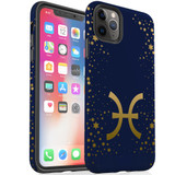 For iPhone 11 Pro Max Case, Protective Back Cover, Pisces Sign | iCoverLover Australia