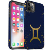 For iPhone 11 Pro Case, Protective Back Cover, Gemini Sign | iCoverLover Australia
