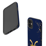 For iPhone 12 mini Case, Protective Back Cover, Pisces Sign | iCoverLover Australia