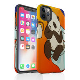 For iPhone 11 Pro Max Case Armoured Tough Cover,Panda's Toilet | iCoverLover Australia