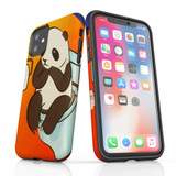 For iPhone 11 Case Armoured Tough Cover,Panda's Toilet | iCoverLover Australia