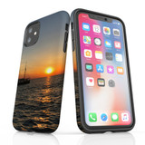 For iPhone 11 Case Armoured Tough Cover,Sailing Sunset | iCoverLover Australia