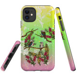 For iPhone 11 Case, Protective Back Cover, Kookaburras | iCoverLover Australia