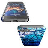 For Apple iPhone SE 5G (2022)/SE (2020)/8/7 Case Armoured Tough Cover,Blue Mirror | iCoverLover Australia