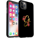 For iPhone 11 Pro Max Case, Protective Back Cover, Embellished Letter G | iCoverLover Australia