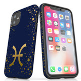 For iPhone 11 Case, Protective Back Cover, Pisces Sign | iCoverLover Australia