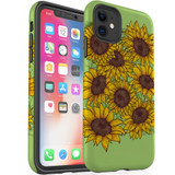 For iPhone 11 Case, Protective Back Cover, Sunflowers | iCoverLover Australia