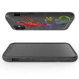For iPhone 12 mini Case, Protective Back Cover, Colorful Lizard | iCoverLover Australia