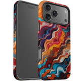 For Apple iPhone 17 Pro Max Case, MagSafe Compatible Protective Cover, Waves Of The Sun | iCoverLover Australia