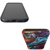 For iPhone 14 Case, Protective MagSafe Compatible Cover, Swirling Paint | iCoverLover Australia