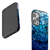 For iPhone 14 Pro Case, Protective MagSafe Compatible Cover, Blue Mirror | iCoverLover Australia