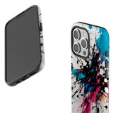 For iPhone 14 Pro Case, Protective MagSafe Compatible Cover, Dark Splatter | iCoverLover Australia