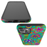 For iPhone 14 Plus Case, Protective MagSafe Compatible Cover, Retro Floral Design | iCoverLover Australia