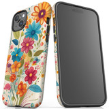 For iPhone 14 Plus Case, Protective MagSafe Compatible Cover, Floral Symphony | iCoverLover Australia