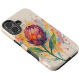For Apple iPhone 17 Case, MagSafe Compatible Protective Cover, Watercolour Flower | iCoverLover Australia