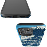 For iPhone 16 Pro Max Case, Protective MagSafe Compatible Cover, Japanese Wave | iCoverLover Australia