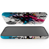 For iPhone 16 Case, Protective MagSafe Compatible Cover, Dark Splatter | iCoverLover Australia