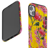 For iPhone 15 Plus Tough Case Compatible with MagSafe, Flower Pattern | iCoverLover Australia