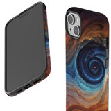 For iPhone 15 Plus Tough Case Compatible with MagSafe, Eye Of The Galaxy | iCoverLover Australia