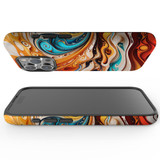 For iPhone 15 Pro Tough Case Compatible with MagSafe, Swirling Gold | iCoverLover Australia