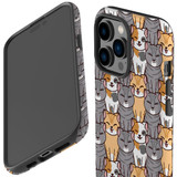 For iPhone 14 Pro Max Case Tough Protective Cover, Seamless Cats | iCoverLover Australia