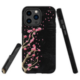For iPhone 14 Pro Case Tough Protective Cover, Plum Blossoming | iCoverLover Australia