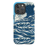 For iPhone 15 Pro Max Tough Case Compatible with MagSafe, Japanese Wave | iCoverLover Australia