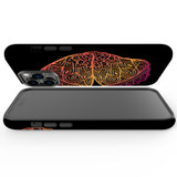 For iPhone 14 Pro Case Tough Protective Cover, Rose Golwing | iCoverLover Australia