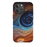 For iPhone 15 Pro Max Tough Case Compatible with MagSafe, Eye Of The Galaxy | iCoverLover Australia