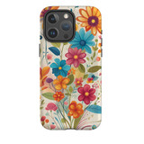 For iPhone 15 Pro Max Tough Case Compatible with MagSafe, Floral Symphony | iCoverLover Australia