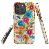 For iPhone 15 Pro Max Tough Case Compatible with MagSafe, Floral Symphony | iCoverLover Australia