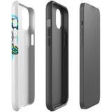 For iPhone 14 Case Tough Protective Cover, Swimming Turtles | iCoverLover Australia