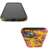 For iPhone 15 Tough Case Compatible with MagSafe, Flower Pattern | iCoverLover Australia