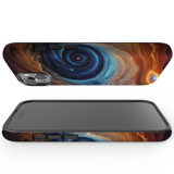 For iPhone 15 Tough Case Compatible with MagSafe, Eye Of The Galaxy | iCoverLover Australia