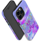 For iPhone 14 Pro Case Tough Protective Cover, Enchanted Butterfly | iCoverLover Australia