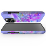 For iPhone 14 Pro Case Tough Protective Cover, Enchanted Butterfly | iCoverLover Australia