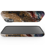 For iPhone 15 Tough Case Compatible with MagSafe, Mysterious Golden Tree | iCoverLover Australia