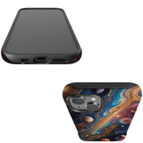 For iPhone 15 Tough Case Compatible with MagSafe, Planets Of The Universe | iCoverLover Australia