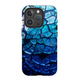 For iPhone 15 Pro Tough Case Compatible with MagSafe, Blue Mirror | iCoverLover Australia